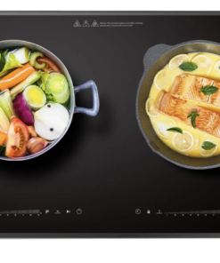 BẾP TỪ KẾT HỢP ĐIỆN 2 VÙNG NẤU HAFELE HC H7321B